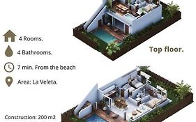 ¡New Villa 4Br With Priv Jacuzzi!